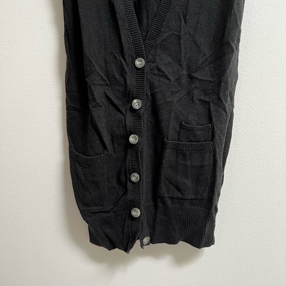 Aeropostale Black Knit Vest XS - Picture 3 of 4